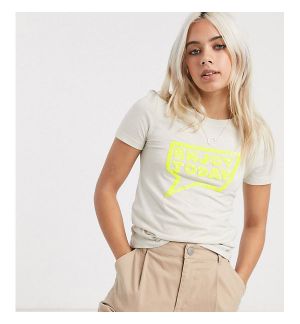 Rabatt 89 % DAMEN Hemden & T-Shirts Pailletten Gelb M Promod T-Shirt 
