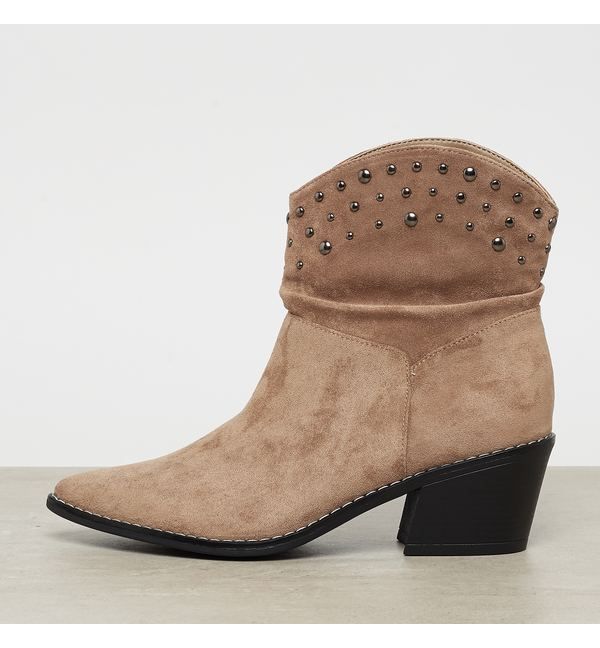 beige schnürstiefel