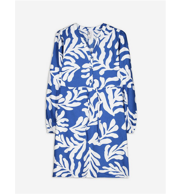 Takko blaues kleid Clearance