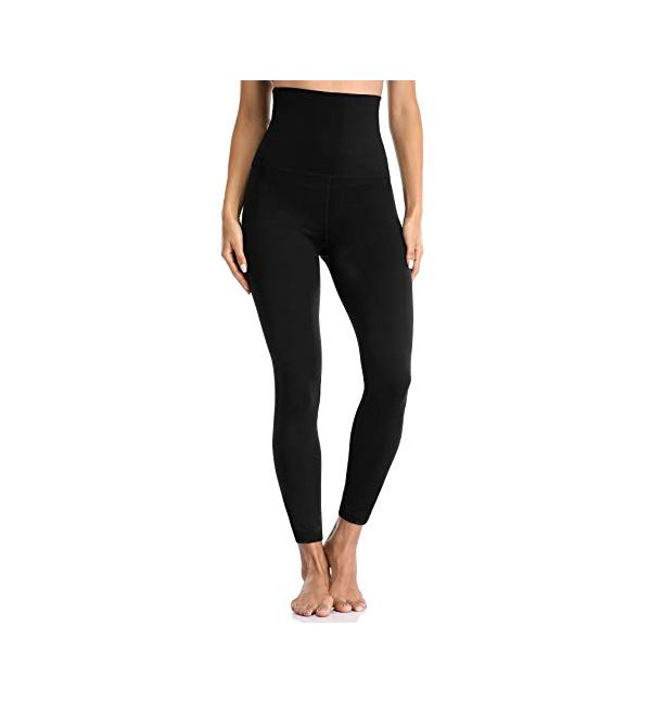 Anwell Sport Leggings Damen Leggins 7//8 High Waist mit Tasche Yogaleggings