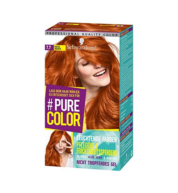 Haarfarbe dunkle haare für rote Rote Haare: