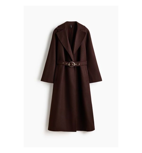 Wollmantel Damen Lang Mit Kapuze – Eleganter Trenchcoat Für Herbst & Winter (Lässiger Woll-Überzieher)