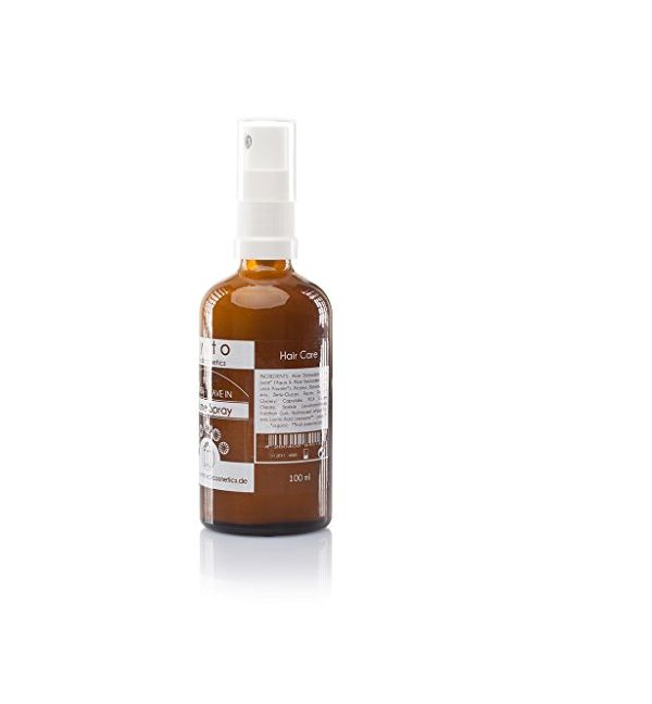 WOZUTUNT Hitzeschutzspray Für Haar Mit Kokosöl & Rosmarinöl - Schutz Vor Glätteisen & Föhn