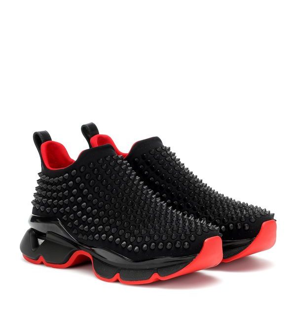 Schuhtrend Dad Sneaker Mit Roter Sohle Von Christian Louboutin