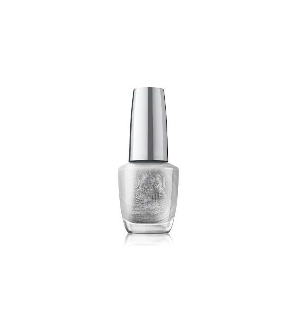 la Eva Metallic-Silber Nagellack Beauty-Trend in à Longoria: