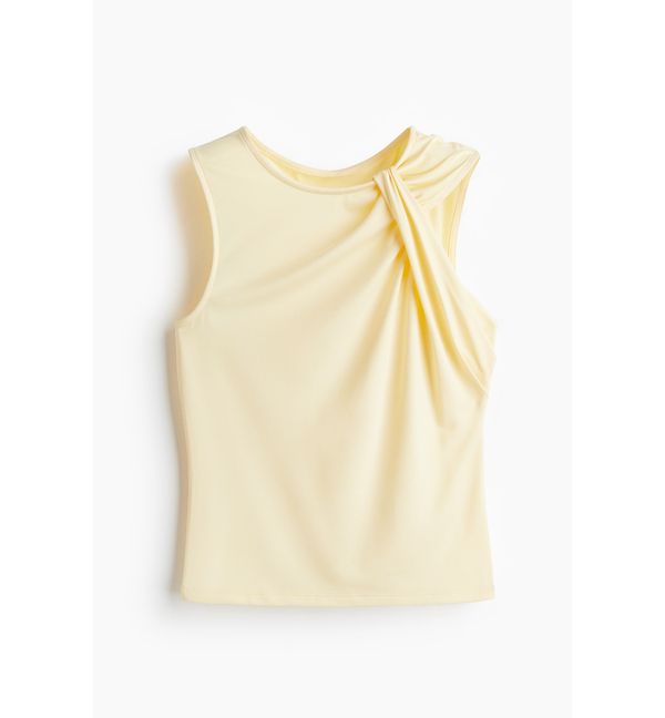 Irene Top in Butterblumengelb und Schwarz main image 0