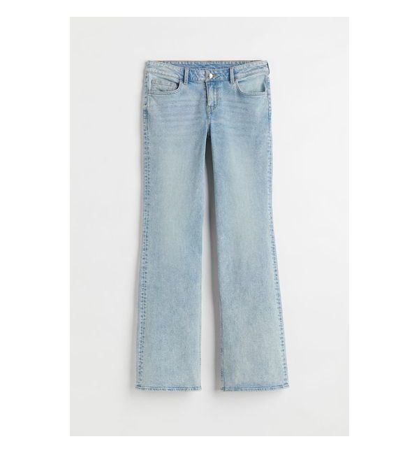 H and m online low rise jeans